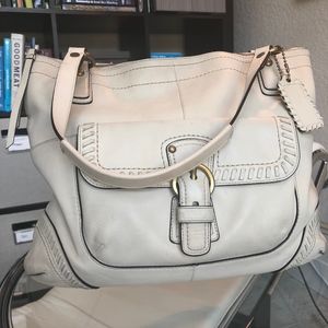 COACH Handbag **Large with zipper**